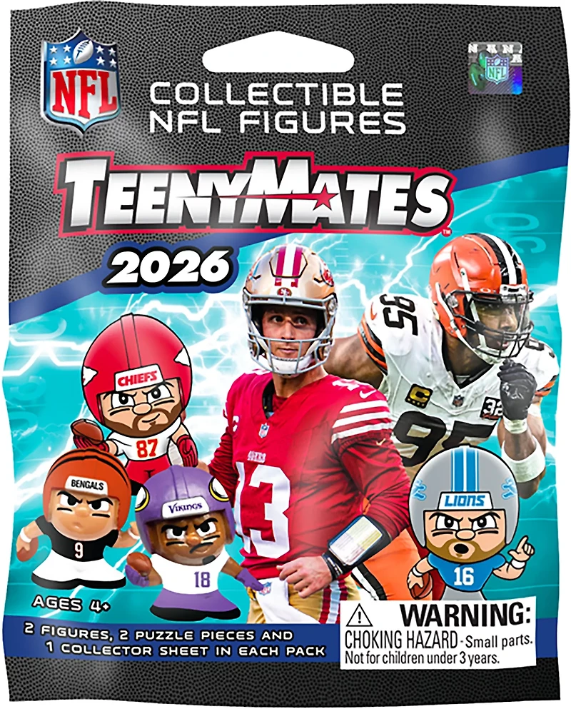 The Party Animal 2025 NFL TeenyMates Blind Pack