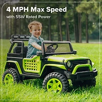 24V Jr Adventure Series Kids Ride-On Car