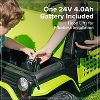 24V Jr Adventure Series Kids Ride-On Car