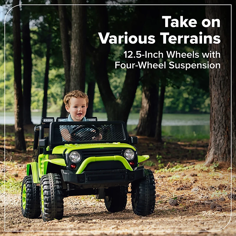 24V Jr Adventure Series Kids Ride-On Car