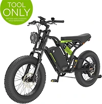Greenworks Adults’ 60V VENTURE Series 20 in Fat Tire Electric Utility Bike