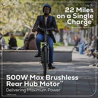 Greenworks 60V 27.5 in Commuter E-Bike 5Ah Battery