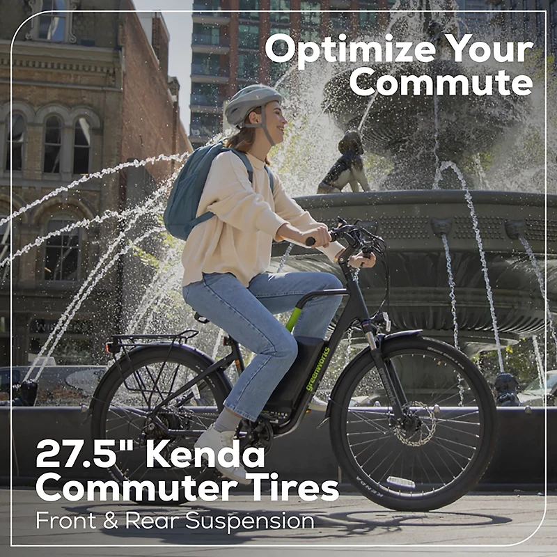Greenworks 60V 27.5 in Commuter E-Bike 5Ah Battery