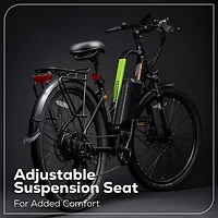 Greenworks 60V 27.5 in Commuter E-Bike 5Ah Battery