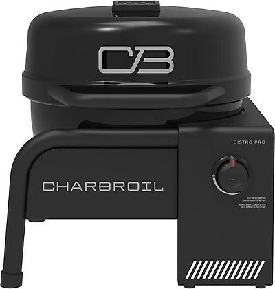 Charbroil Bistro Pro Tabletop Gas Grill Blackout