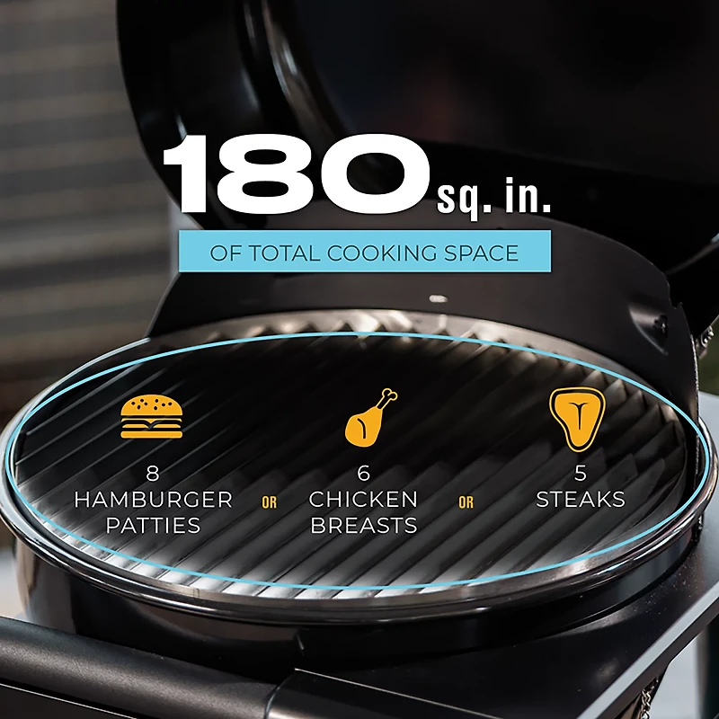 Charbroil Bistro Pro Tabletop Gas Grill Blackout