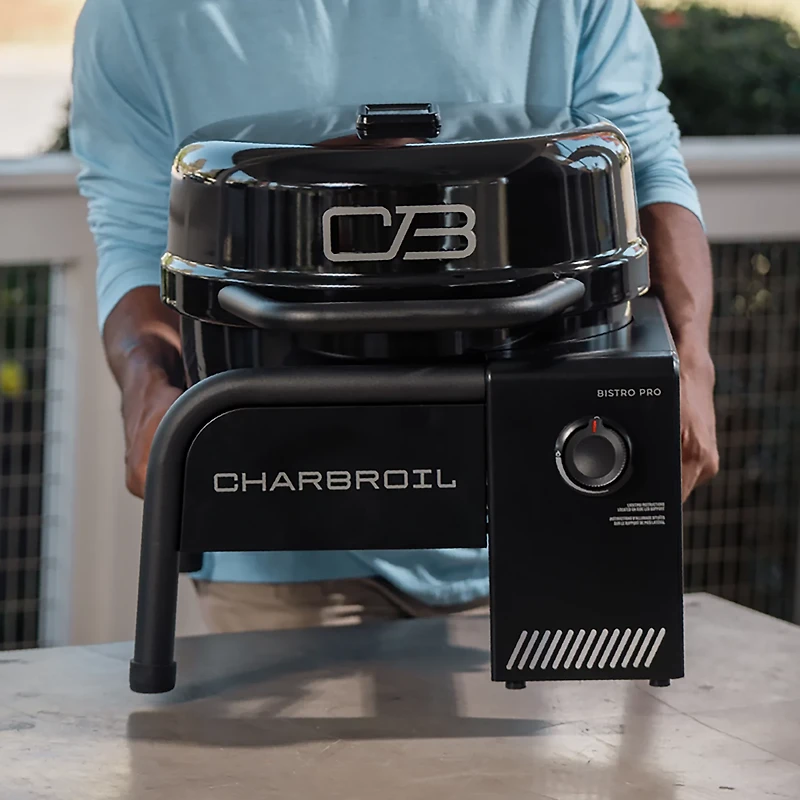 Charbroil Bistro Pro Tabletop Gas Grill Blackout