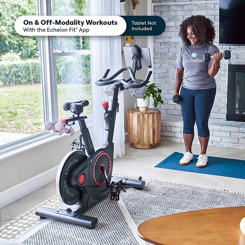 Echelon Connect EX-5 Smart Exercise Bike With Rotating Console and Magnetic Resistance