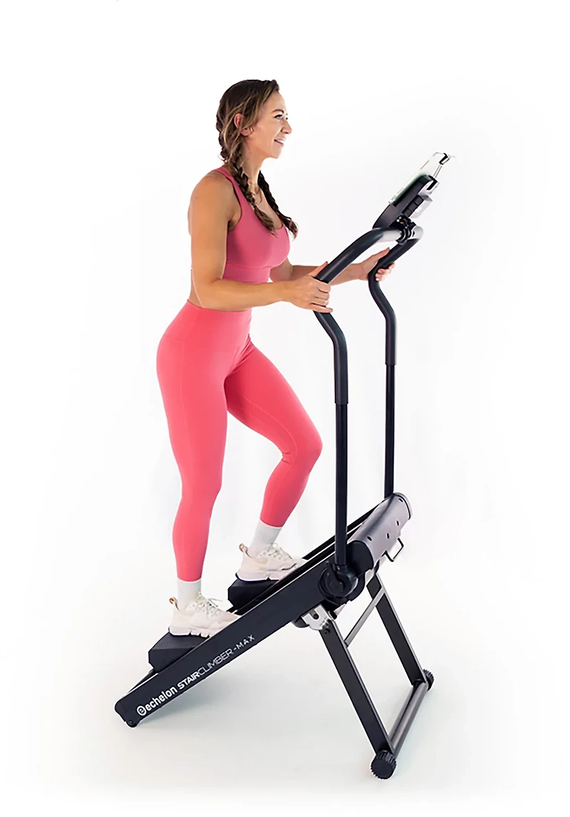 Echelon Stair Climber Max, Stair Stepper Machine with 32 Magnetic Resistance Levels and Foldable Design