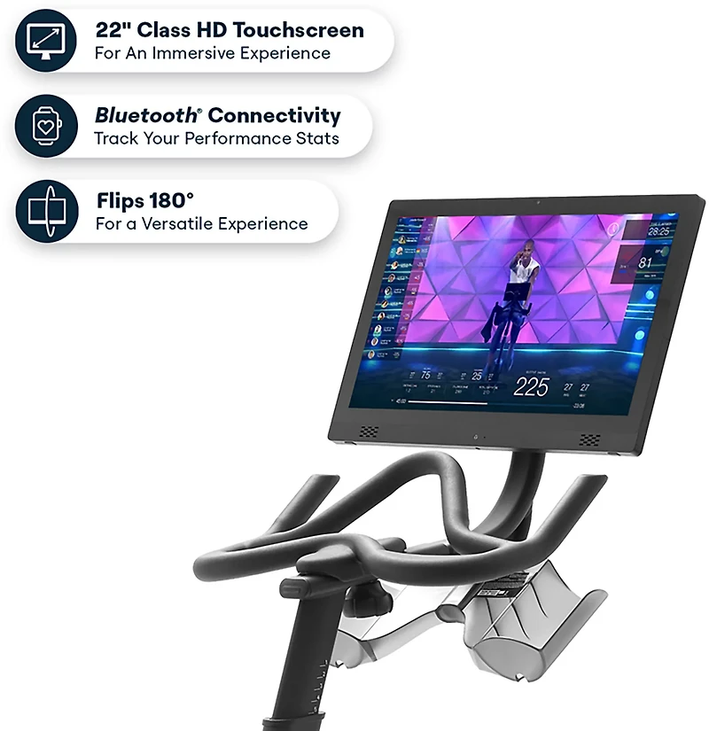 Echelon Connect EX-5s Smart Exercise Bike With 22" Class HD Touchscreen and Magnetic Resistance