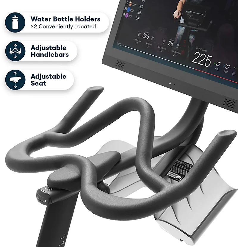 Echelon Connect EX-5s Smart Exercise Bike With 22" Class HD Touchscreen and Magnetic Resistance
