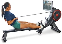 Echelon Row-S Indoor Rowing Machine with 22" class Rotating HD Touchscreen and Magnetic Resistance