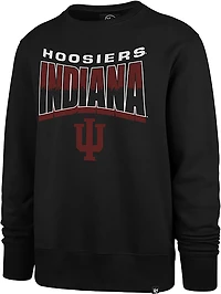 '47 Indiana University School Arch Over Logo Headline Long Sleeve Crew