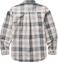 Wolverine Men's FireZerO Plaid Long Sleeve Twill Shirt