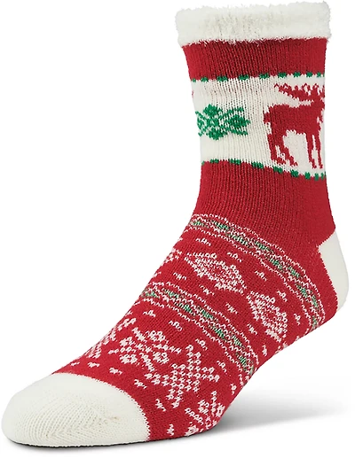 Magellan Outdoors Men's Snowy Moose Lodge Crew Socks