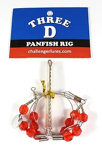Three D Arm Panfish Rig with Blades