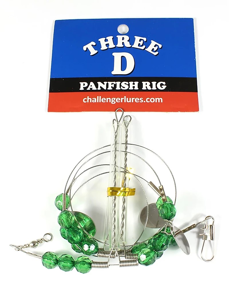 Three D 3 Arm Panfish Rig with Blades