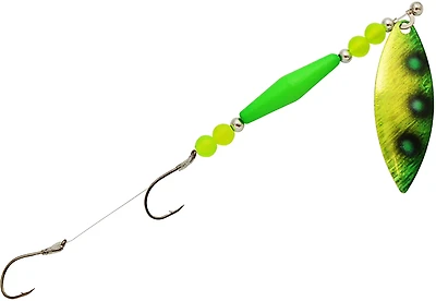 Three D Bottom Bouncer #4 Willow Blade Worm Harness