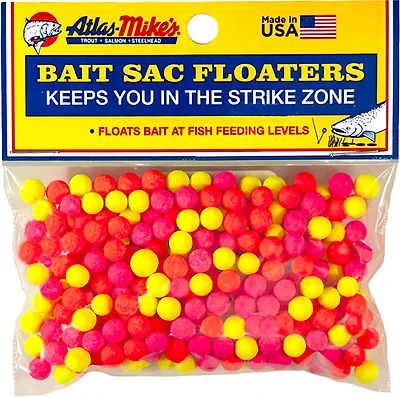 Atlas-Mike’s Bait Sac Assorted Floaters 300-Pack