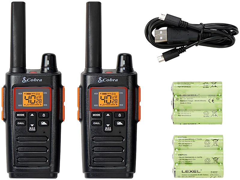 Cobra RX380 2-Way Radio 2-Pack