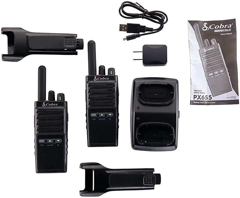 Cobra PX650 Pro Business Two-Way Radios -Pack