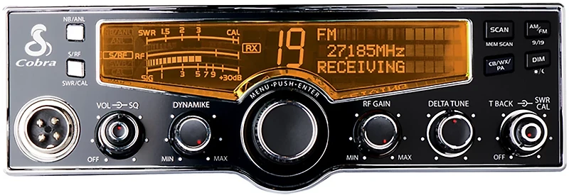 Cobra 25 LX AM/FM CB Radio