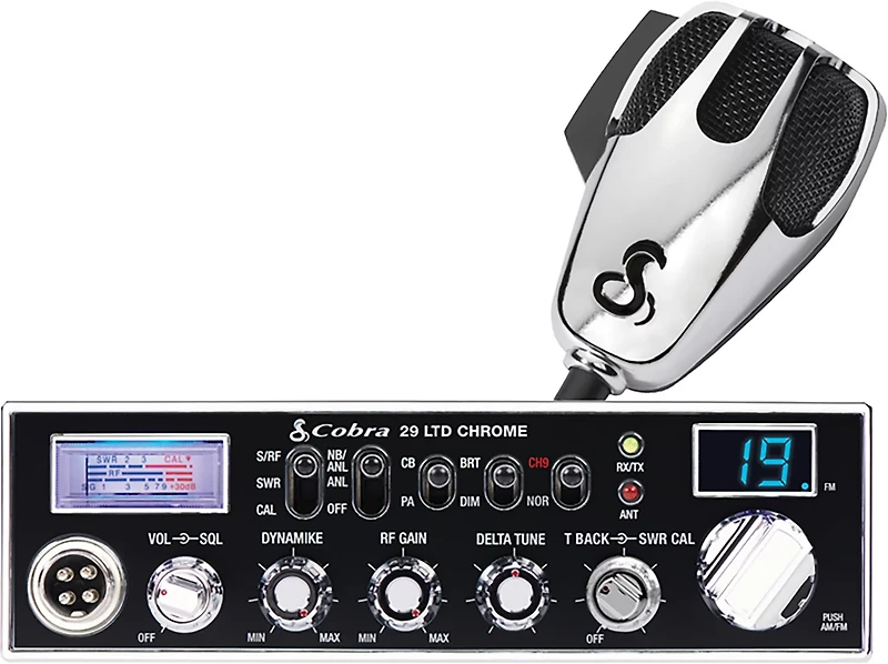 Cobra 29 LTD Chrome AM/FM CB Radio