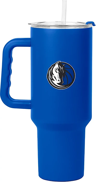 Logo Brands Dallas Mavericks Flipside 40 oz Powder Coat Tumbler