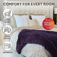 Sunbeam 50 in x 60 in Heated Throw