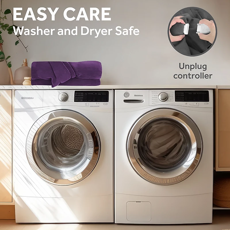 Sunbeam 50 in x 60 in Heated Throw