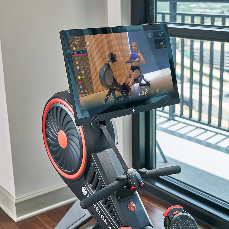 Echelon Row-S Indoor Rowing Machine with 22" class Rotating HD Touchscreen and Magnetic Resistance