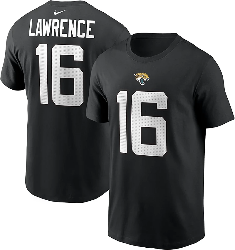 Nike Men's Jacksonville Jaguars Trevor Lawrence #16 Graphic T-shirt