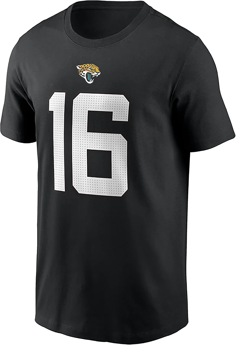 Nike Men's Jacksonville Jaguars Trevor Lawrence #16 Graphic T-shirt
