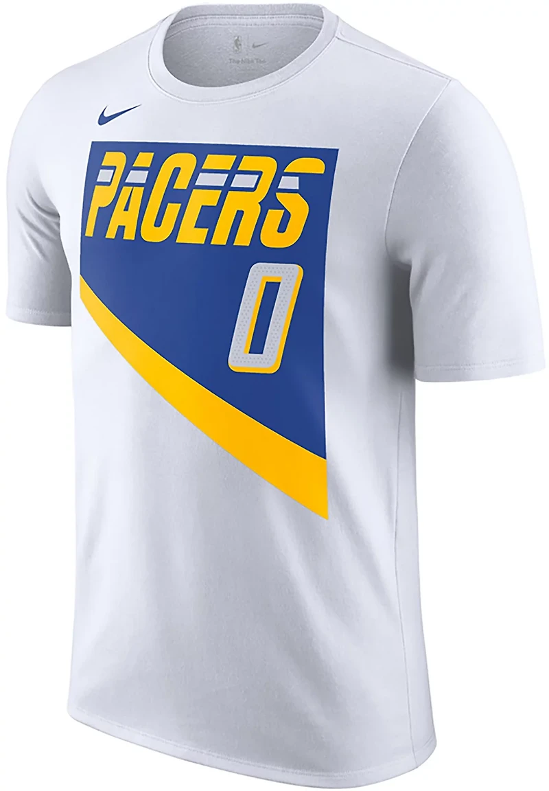 Nike Men's Indiana Pacers Tyrese Haliburton #0 Essentials City Edition T-shirt