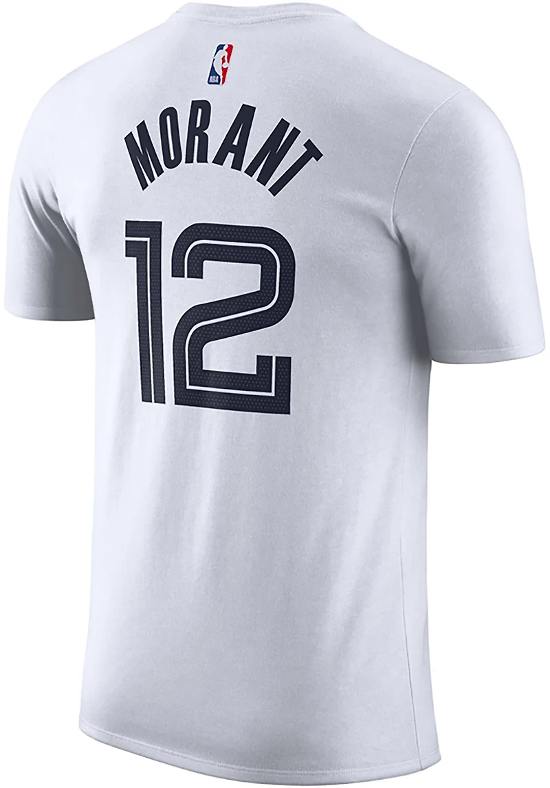 Nike Men's Memphis Grizzlies Ja Morant #12 Essentials City Edition T-shirt