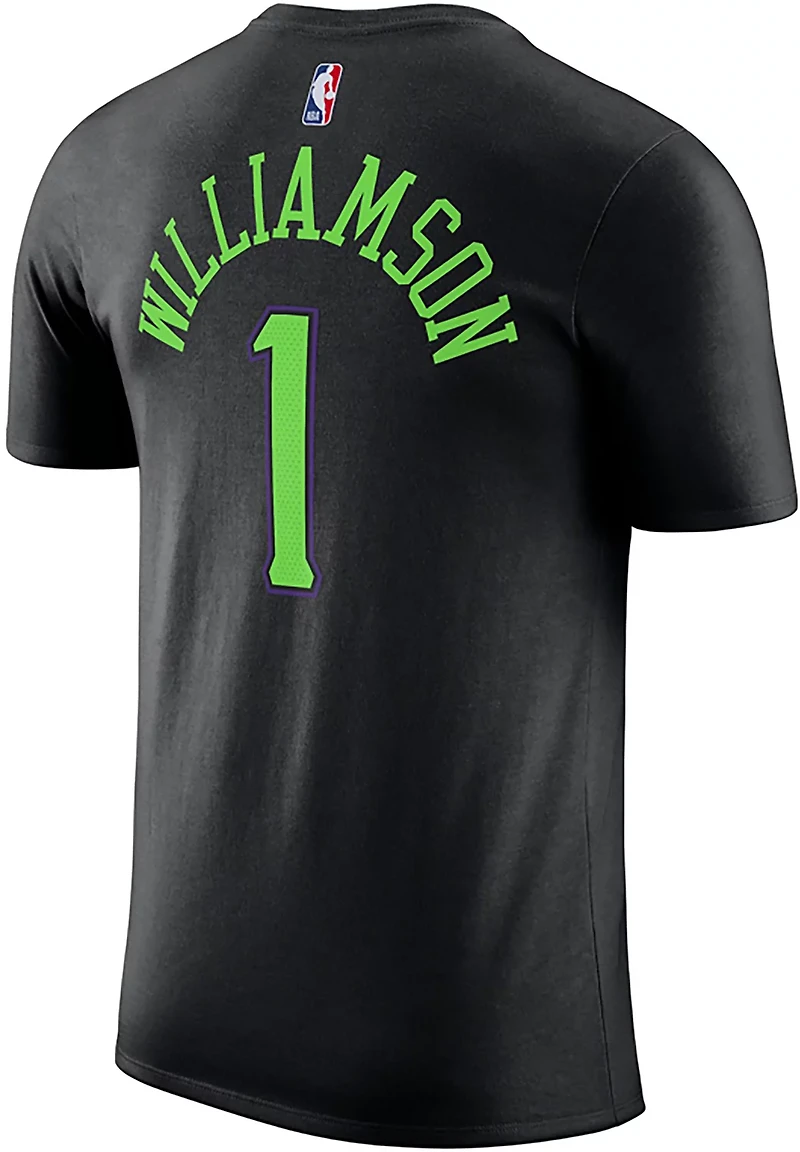 Nike Men's New Orleans Pelicans Zion Williamson #1 Essentials City Edition T-shirt