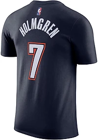 Nike Men's Oklahoma City Thunder Chet Holmgren #7 Essentials Edition T-shirt