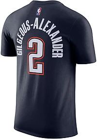 Nike Men's Oklahoma City Thunder Shai Gilgeous-Alexander #2 Essentials Edition T-shirt
