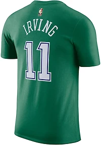 Nike Men's Dallas Mavericks Kyrie Irving Hardwood Classic Name and Number Short Sleeve T-shirt