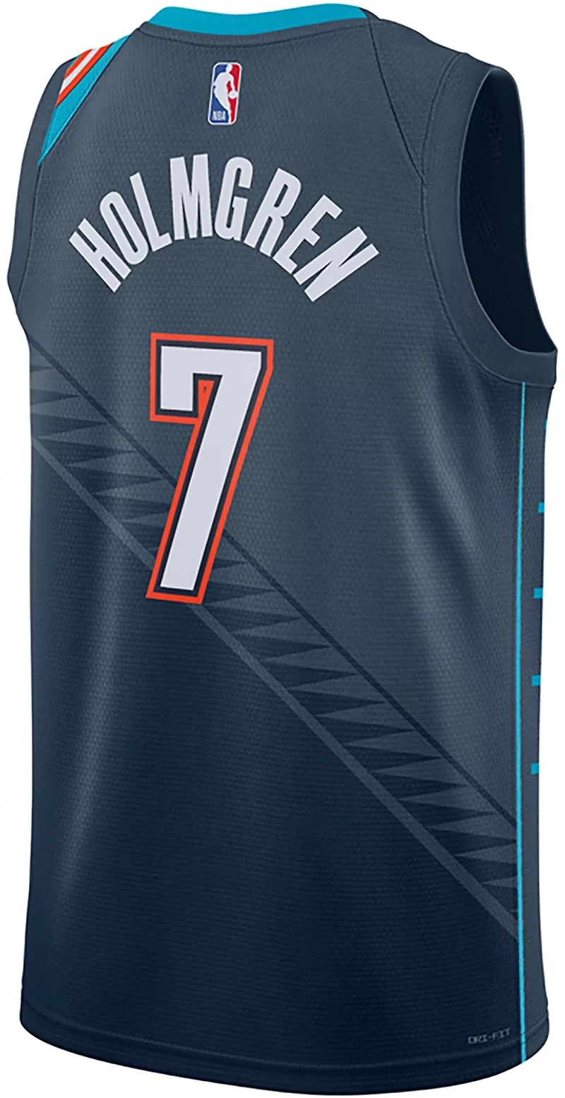 Nike Men's Oklahoma City Thunder Chet Holmgren Swingman Edition Jersey