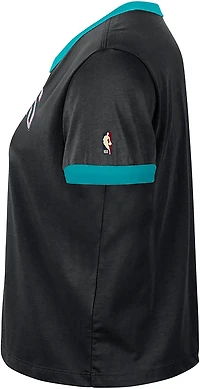 Nike Women's Memphis Grizzlies Hardwood Classic Ringer Short Sleeve T-shirt