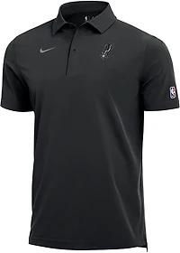 Nike Men's San Antonio Spurs Dry Fit Staff Short Sleeve Polo