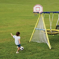 AGame Huddle N Bounce Metal Playset