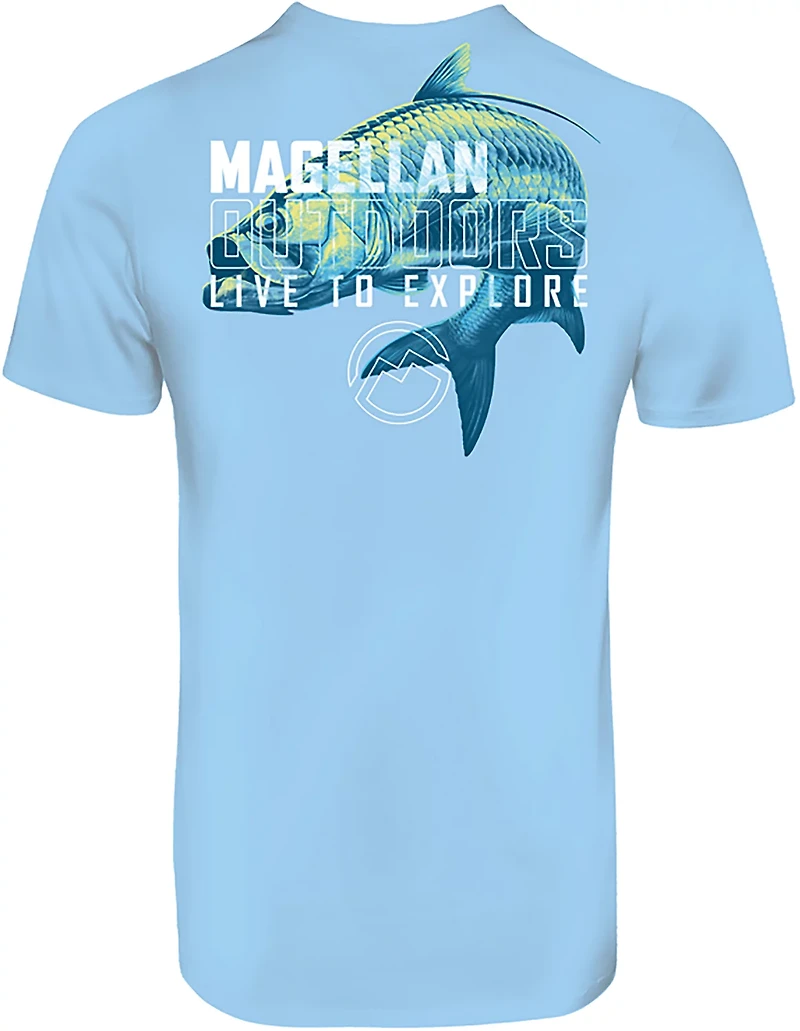 Magellan Outdoors Men's Cut Thru T-shirt