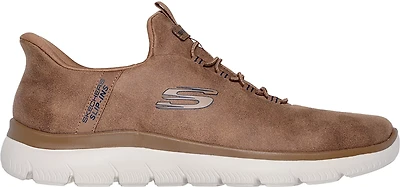 SKECHERS Men's Summit Slip-In Leather Shoes