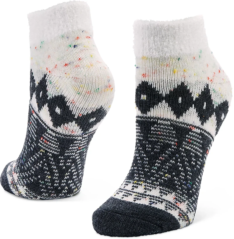 Magellan Outdoors Women's Fair Isle Lodge Low-Cut Socks