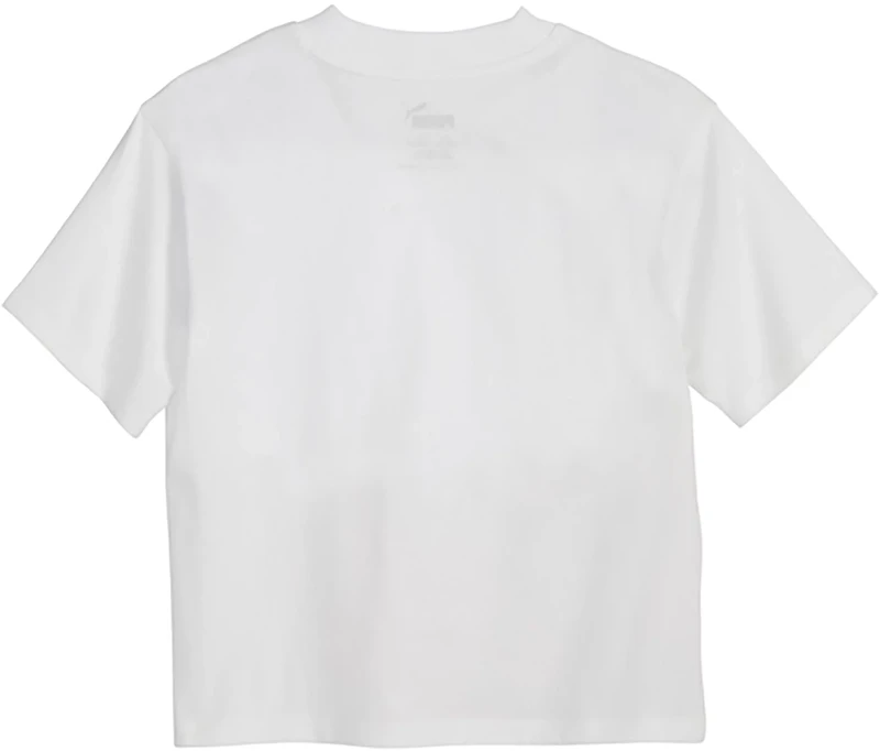 PUMA Girls’ 4-6X Airbrushed Cotton Jersey Fashion T-shirt