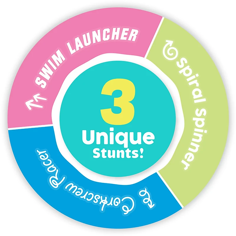 Banzai Stunt Divers 3-Piece Dino Pack