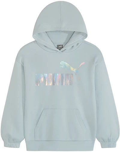 PUMA Girls’ Galactic Cotton Fleece Oversize PO Hoodie