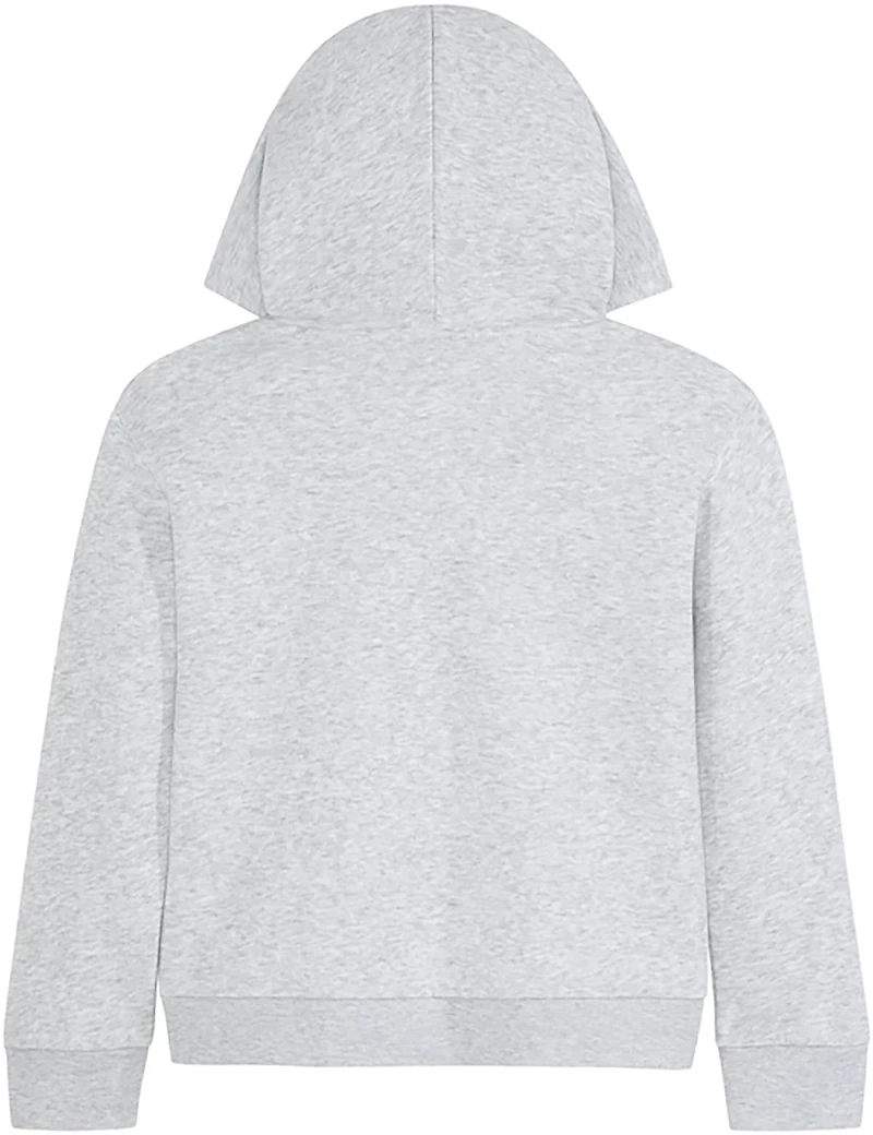 PUMA Girls’ Foundations Cotton Fleece PO Hoodie